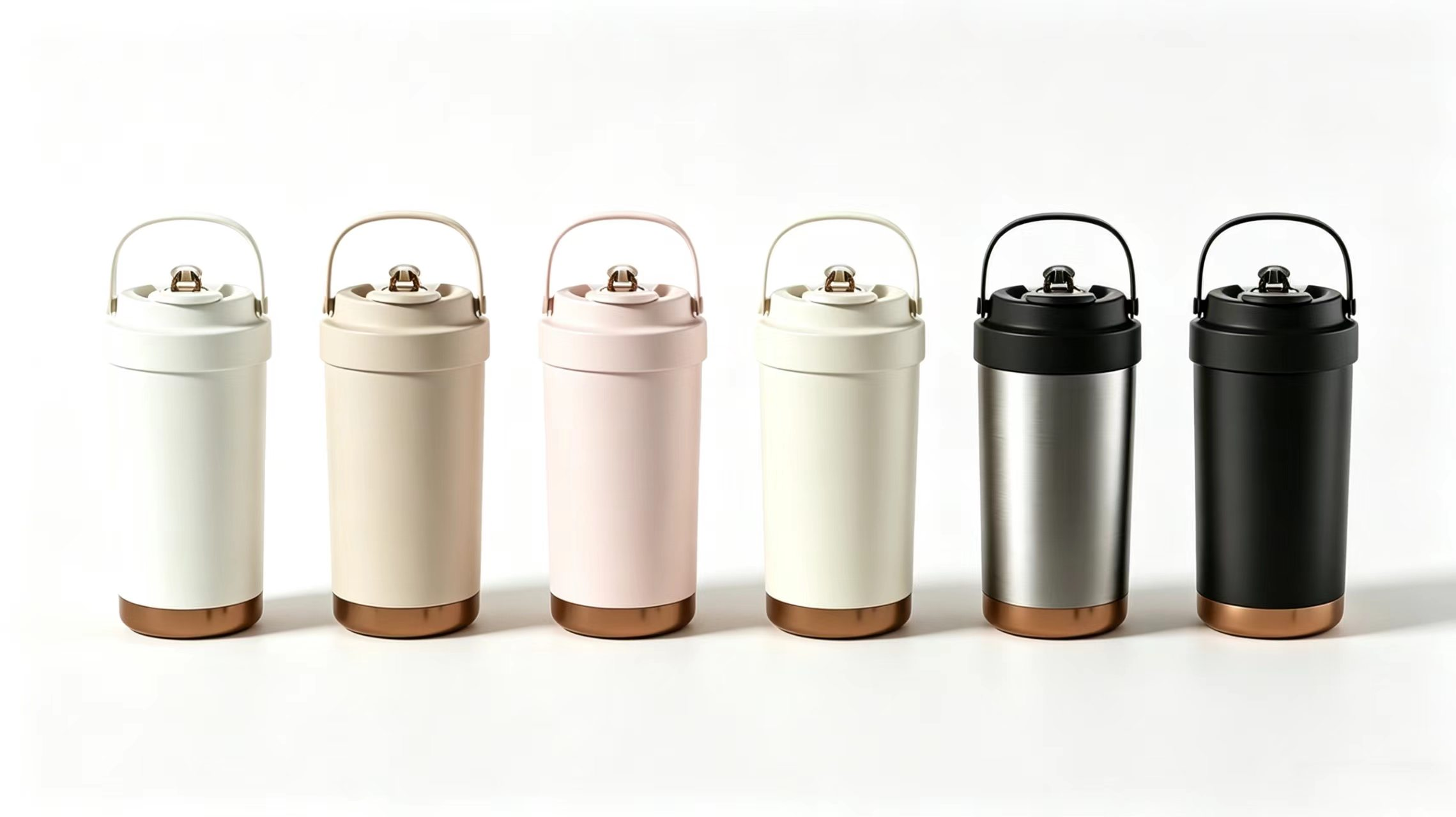 Stylish, portable, premium-feel insulated cup with a ceramic liner and dual-drinking design—perfect as a chic coffee mug or sophisticated tumbler with a straw.